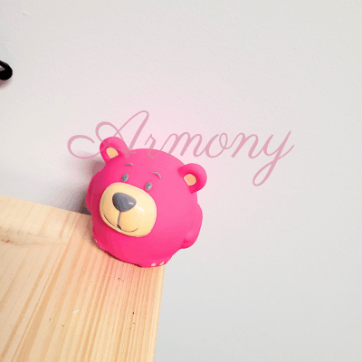 Ours en plastique décoratif pour baptême et décoration de table – Image 5