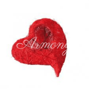 coeur coco rouge decoration dragées mariage