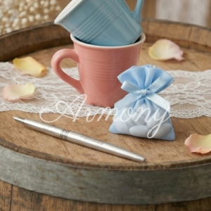 Mini Tasse Poudrée de Prestige - Rose ou bleue
